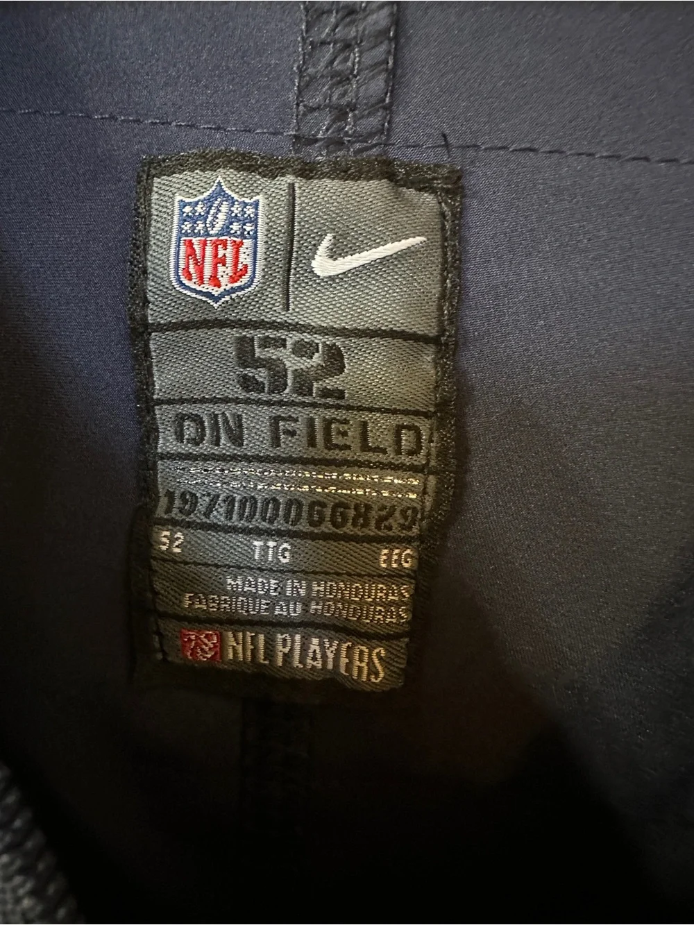 Nike NFL On Field New England Patriots Tom Brady #12 Football Jersey Sz 52 or XL